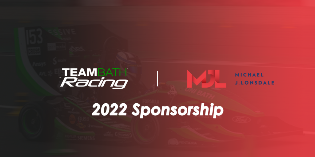 Team Bath Racing Michael J Lonsdale 2022 sponsorship